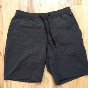 Dark grey Lululemon jersey shorts size L